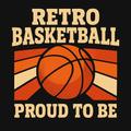Retro Basketball Graphic Tee