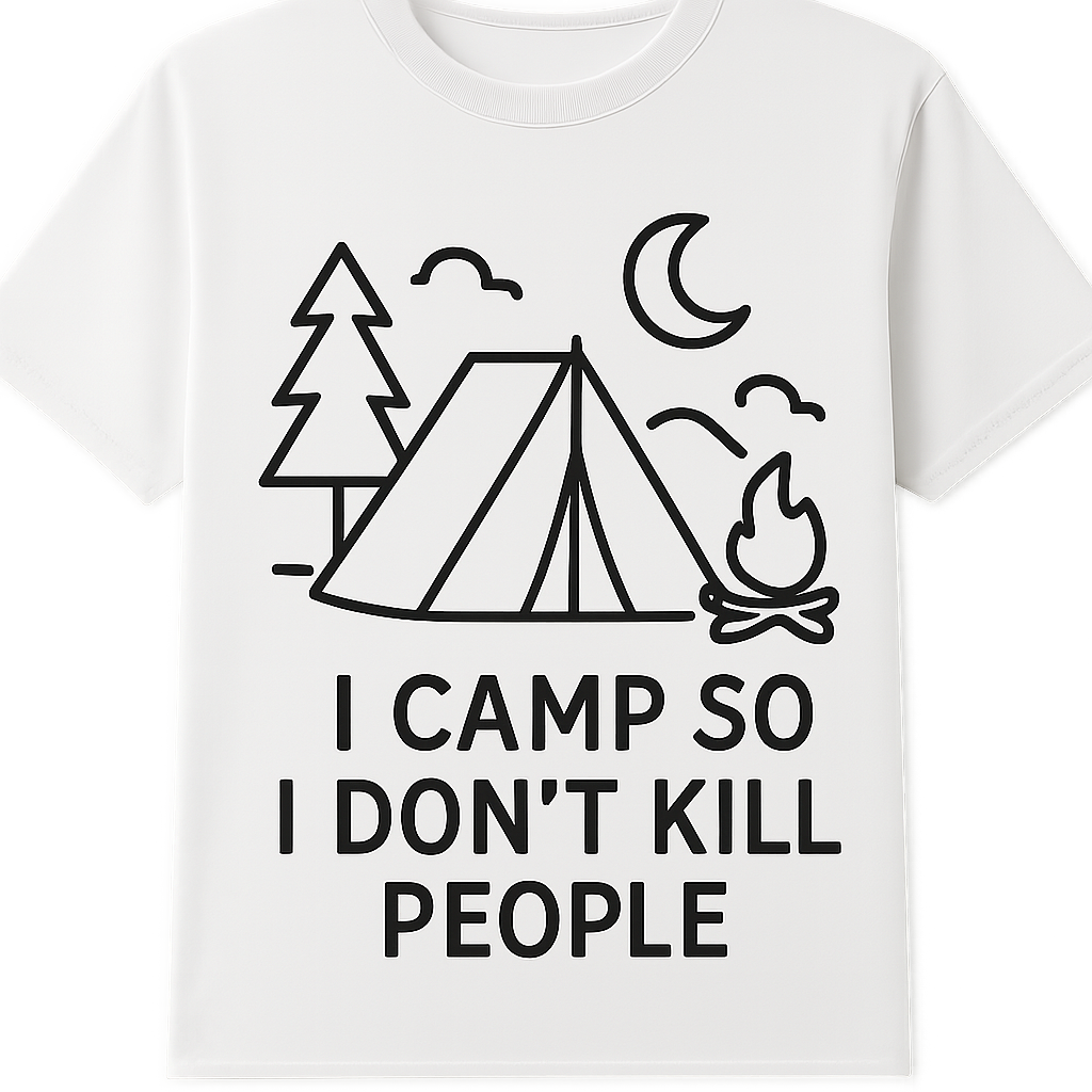 Camping Graphic Tee