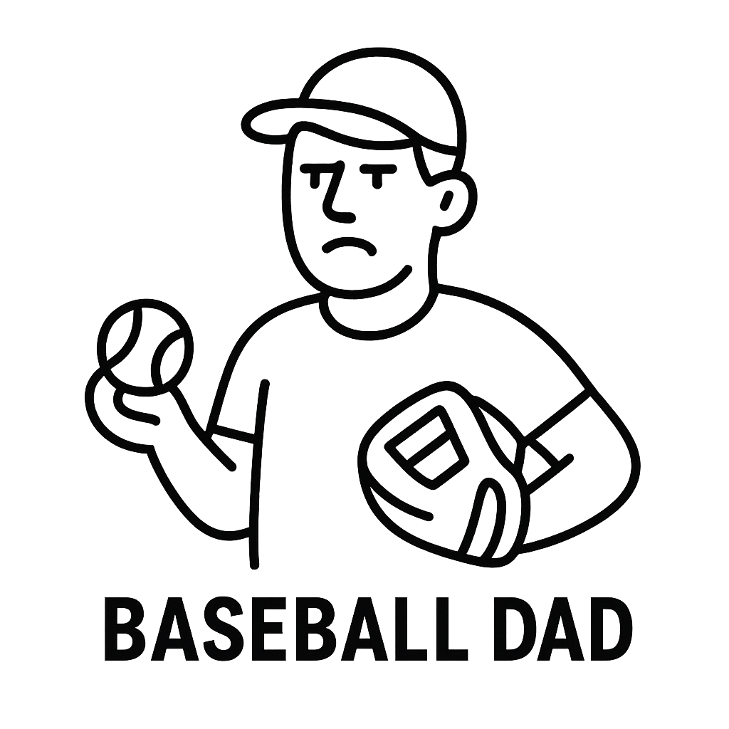 Baseball Dad Graphic Tee